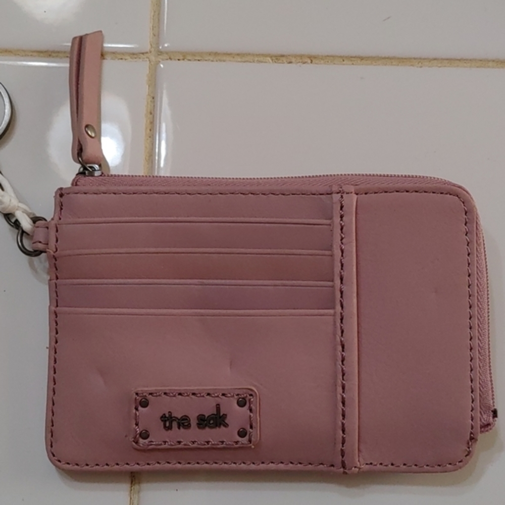 The SAK card wallet. New. Rosewood